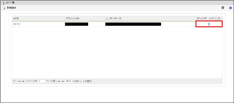 IdP一覧